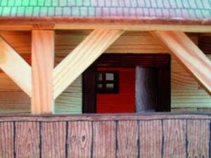 Dřevěná stavebnice Fojtství