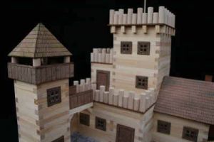 Dřevěná stavebnice Hrad