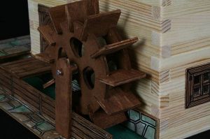 Dřevěná stavebnice Vodní mlýn