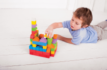 Dřevěné hračky Bigjigs Baby Dřevěné spojkostky - střední set Bigjigs Toys