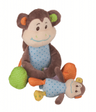 Dřevěné hračky Bigjigs Baby Opička Cheeky velká Bigjigs Toys