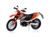 Dřevěné hračky Welly Motorrad KTM 690 Enduro 1:18 orange