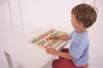 Dřevěné hračky Bigjigs Toys Puzzle uč se psát