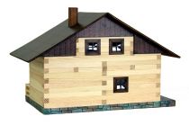 Dřevěné hračky Dřevěná stavebnice Walachia Alpský dům