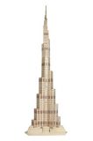 Woodcraft Dřevěné 3D puzzle věž Dubaj