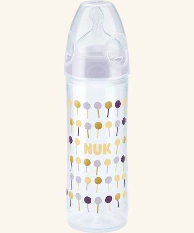 Dřevěné hračky NUK First Choice Plus New Classic láhev 250 ml bílá