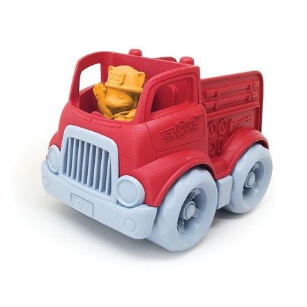 Dřevěné hračky Green Toys Mini hasičské auto