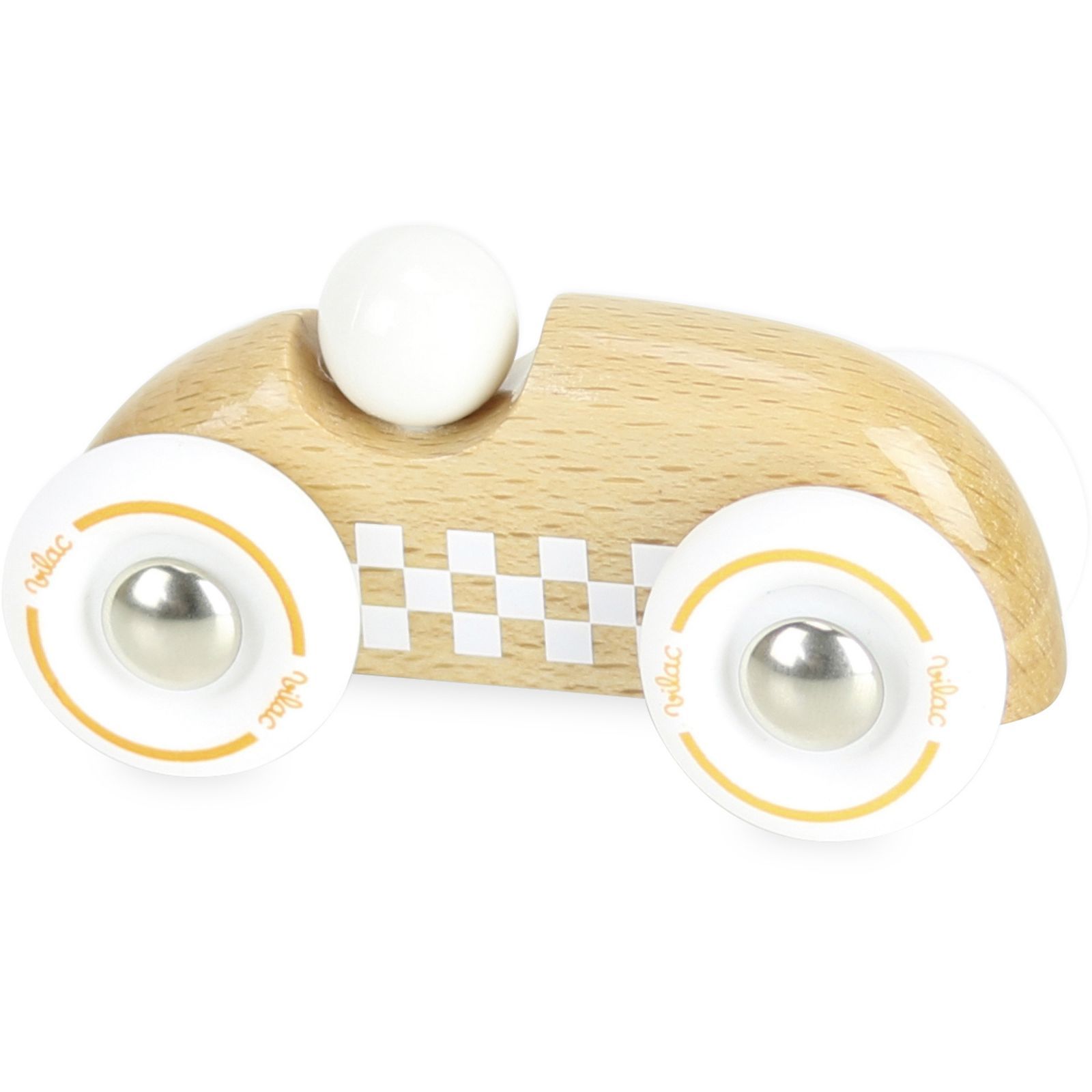 Dřevěné hračky Vilac Dřevěné auto mini rallye přírodní