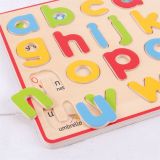 Dřevěné hračky Bigjigs Toys Anglická malá abeceda s obrázky