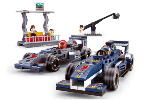 Dřevěné hračky Sluban Formule 1 M38-B0355 Grand Prix