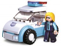 Dřevěné hračky Sluban Girls Dream Holidays M38-B0600B Policistka s vozem