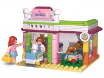 Dřevěné hračky Sluban Girls Dream Holidays M38-B0602 Veterinární klinika