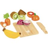 Dřevěné hračky Vilac Dřevěné potraviny ovoce a zelenina