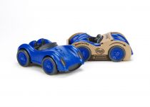 Dřevěné hračky Green Toys Modré závodní auto