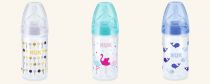 Dřevěné hračky NUK First Choice Plus New Classic láhev 250 ml růžová