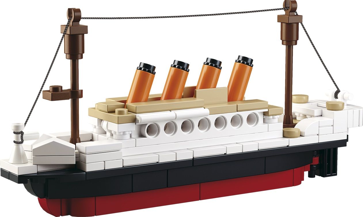 Dřevěné hračky Sluban Titanic M38-B0576 Titanic malý