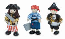 Dřevěné hračky Le Toy Van Postavičky piráti