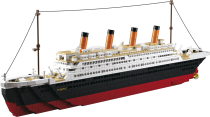 Dřevěné hračky Sluban Titanic M38-B0577 Titanic velký