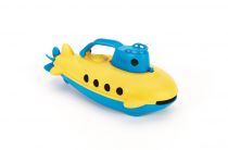 Dřevěné hračky Green Toys Ponorka modrá rukojeť