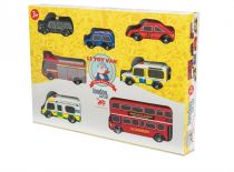 Dřevěné hračky Le Toy Van Set autíček London