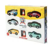 Dřevěné hračky Le Toy Van Set autíček Montecarlo Sports