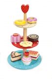 Dřevěné hračky Le Toy Van Patrový talíř se zákusky