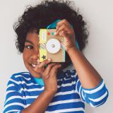 Dřevěné hračky Petit Collage Kreativní sada - Dětská kamera