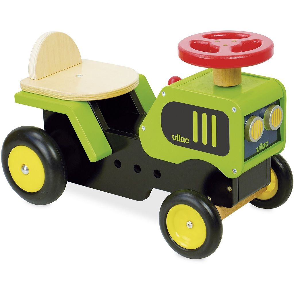 Dřevěné hračky Vilac Odrážedlo traktor
