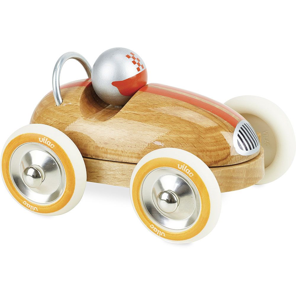 Dřevěné hračky Vilac Dřevěné auto Roadster vintage přírodní