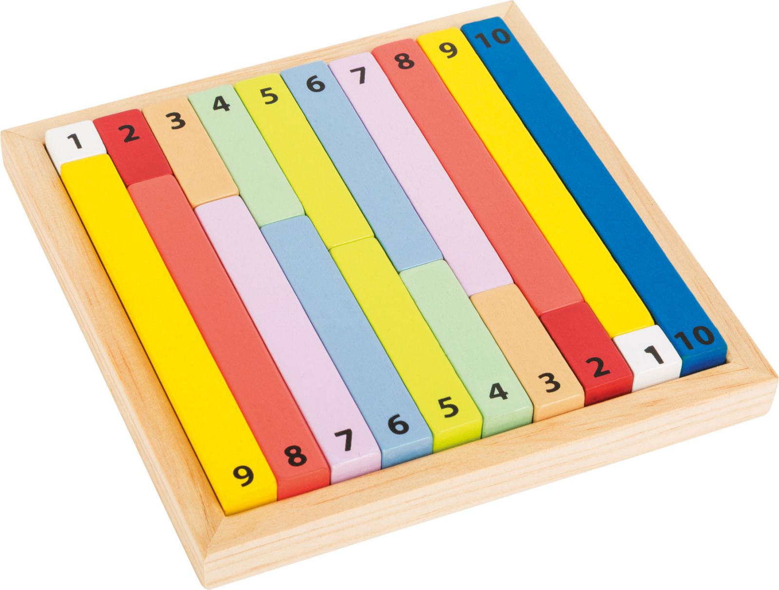 Dřevěné hračky small foot Edukativní barevná tabulka