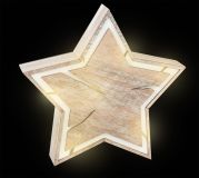 Dřevěné hračky small foot Dekorační svítidlo hvězda Compact