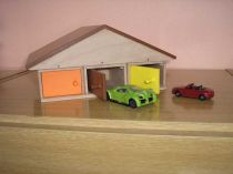 Dřevěné hračky Dřevěná garáž pro 6 aut Česká dřevěná hračka