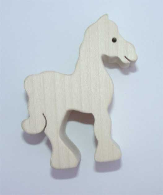Dřevěné hračky Fauna Dřevěné zvířátko kůň