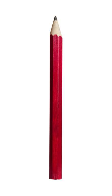 Dřevěné hračky Fauna Velká tužka červená
