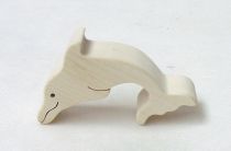 Dřevěné hračky Fauna Dřevěné zvířátko delfín