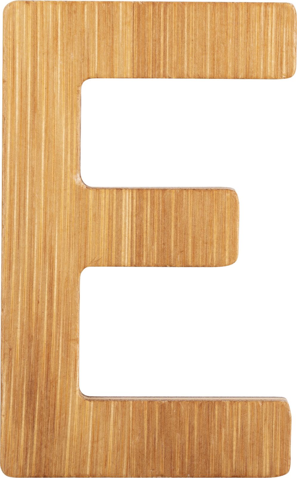 Dřevěné hračky small foot Bambusové písmeno E