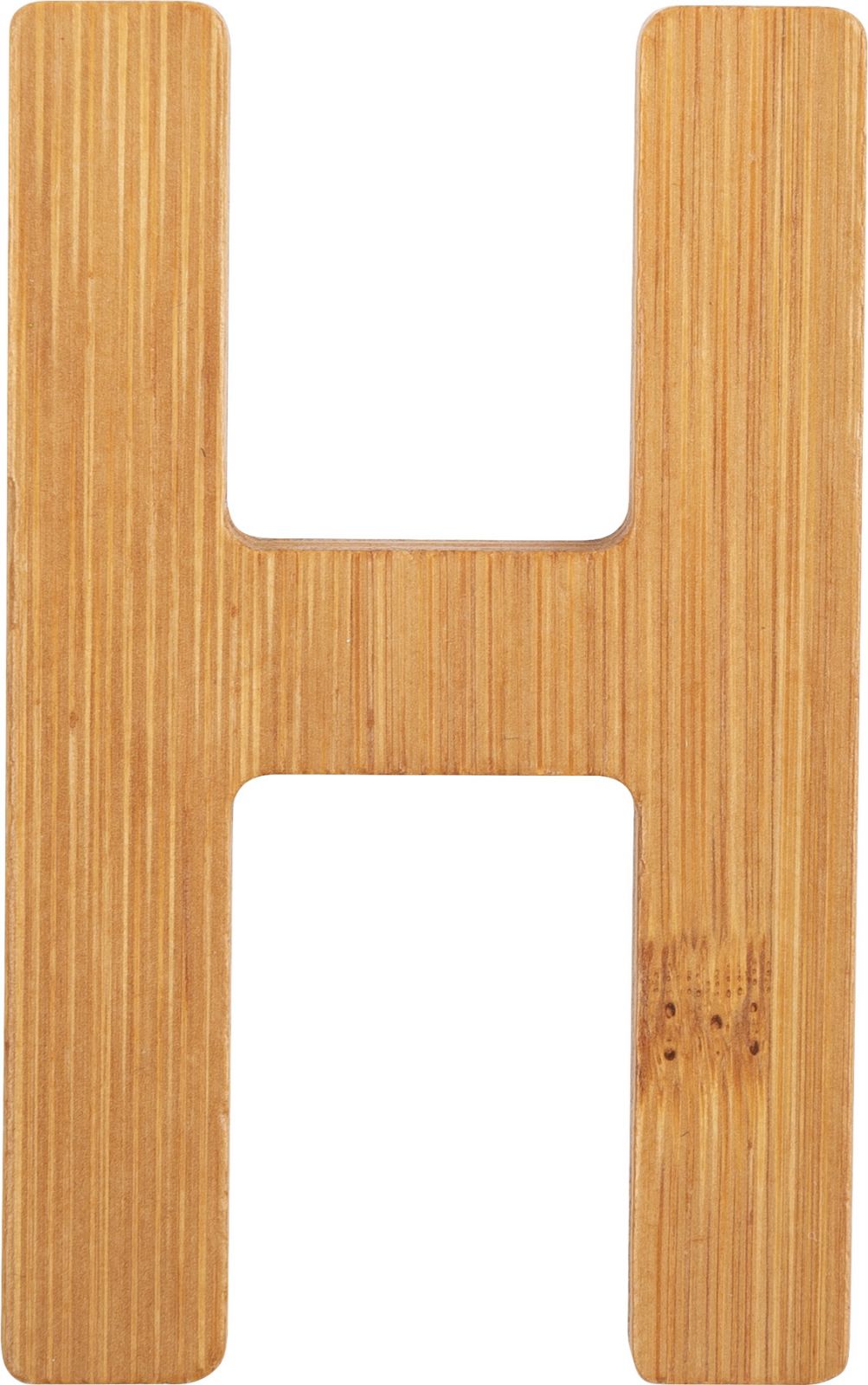 Dřevěné hračky small foot Bambusové písmeno H