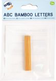 Dřevěné hračky small foot Bambusové písmeno I