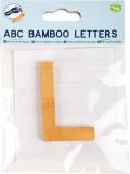 Dřevěné hračky small foot Bambusové písmeno L