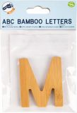 Dřevěné hračky small foot Bambusové písmeno M