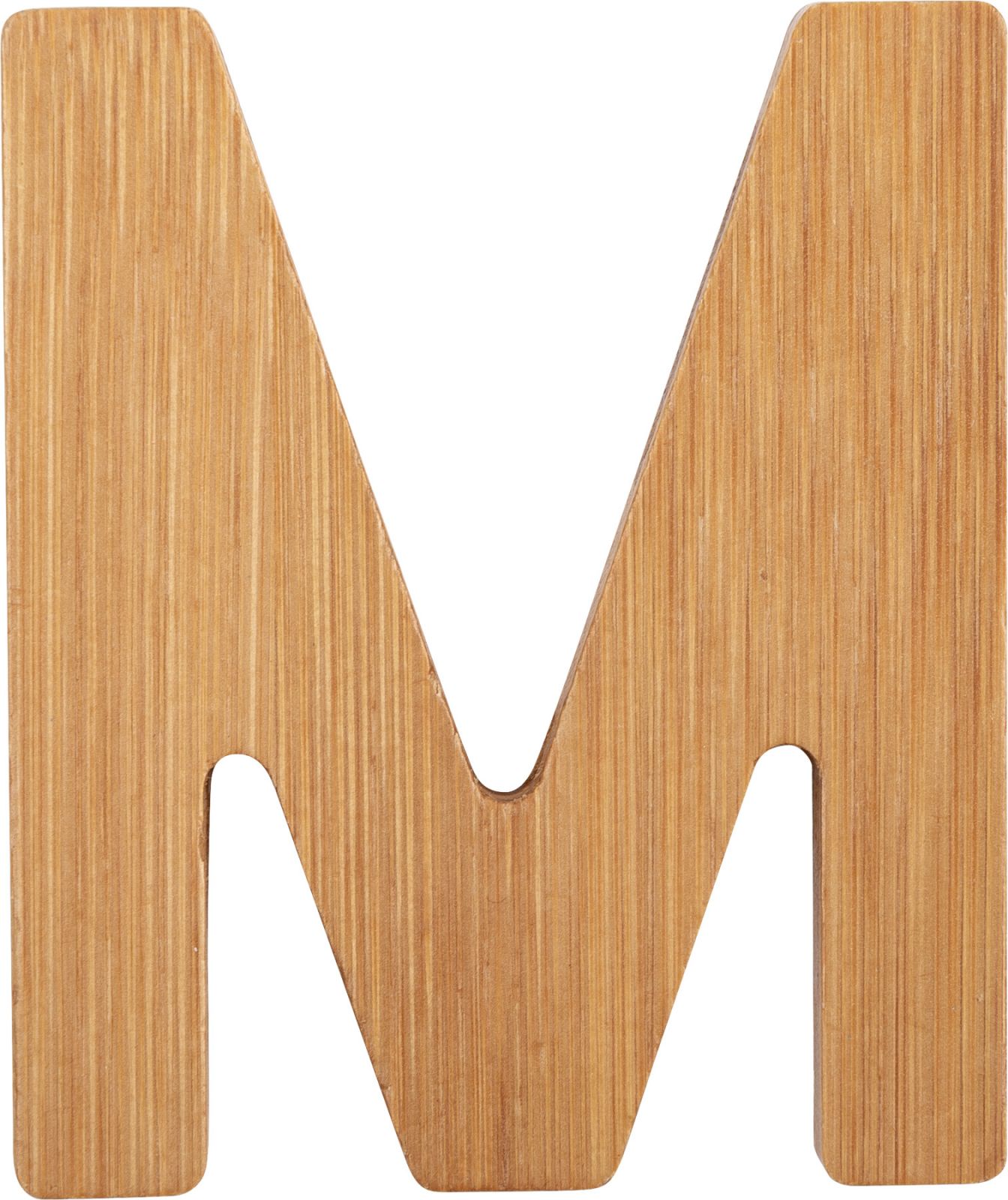Dřevěné hračky small foot Bambusové písmeno M