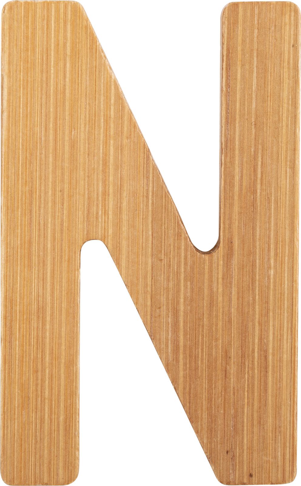 Dřevěné hračky small foot Bambusové písmeno N