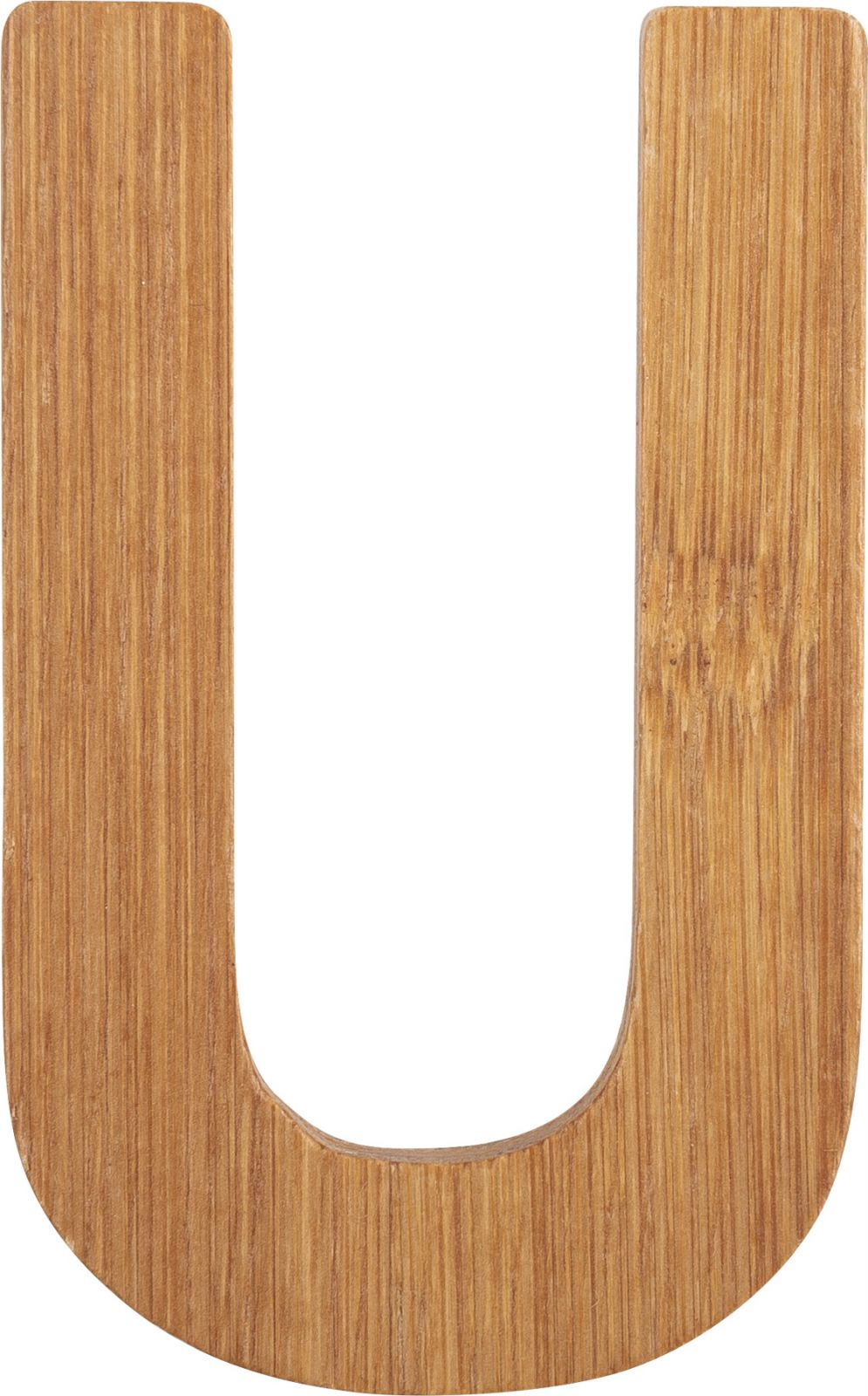 Dřevěné hračky small foot Bambusové písmeno U