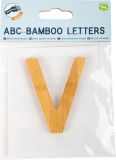 Dřevěné hračky small foot Bambusové písmeno V
