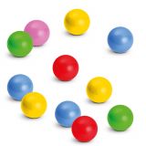 Dřevěné hračky Bino Bazének s balónky zelený