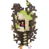 Dřevěné hračky Jeujura Dřevěná stavebnice 90 dílů Dům na stromě