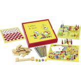 Dřevěné hračky Jeujura Veselý soubor her v boxu