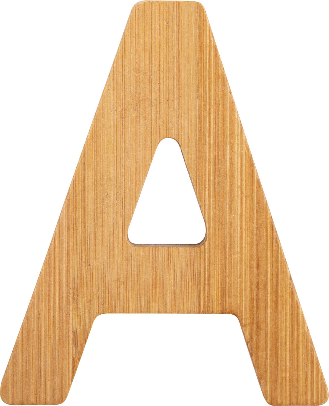 Dřevěné hračky small foot Bambusové písmeno A