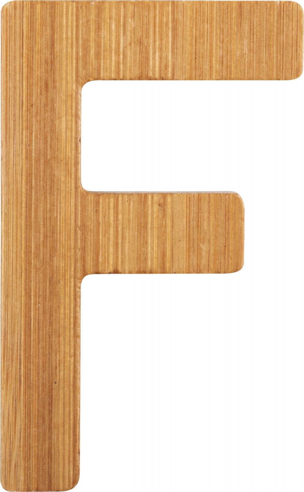 Dřevěné hračky small foot Bambusové písmeno F
