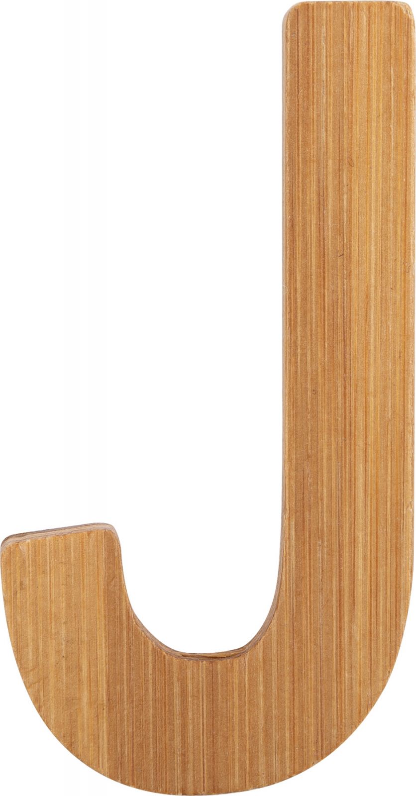 Dřevěné hračky small foot Bambusové písmeno J